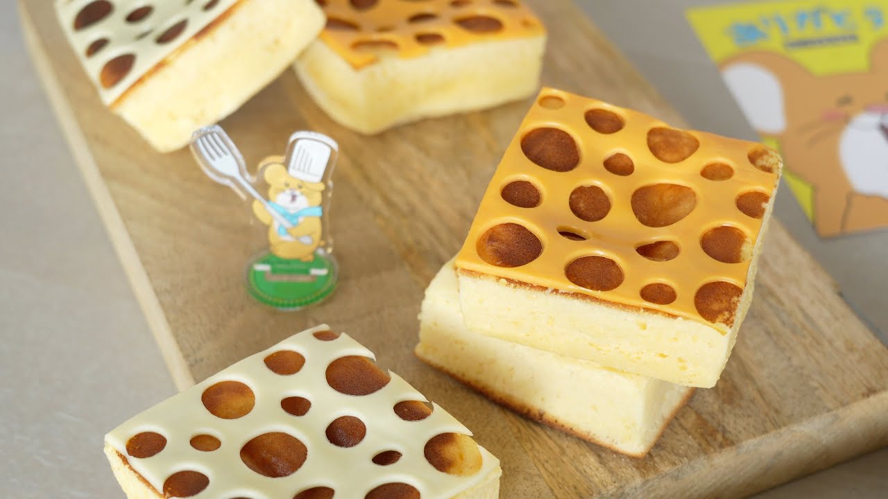 Cheese Imagawa-yaki ( Japanese pancakes ) チーズ今川焼 チーズ大判焼 チーズ回転焼き