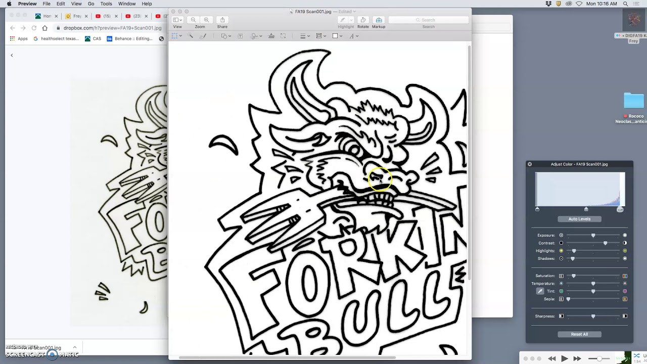 1 Introduction to Spot Illustration and Cleaning Up Scanned Line Art Inked by Hand