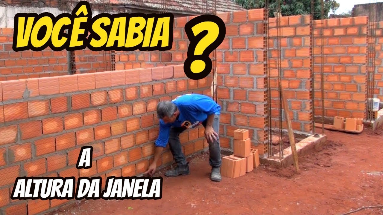 VOC&Ecirc; SABIA? A ALTURA DA JANELA