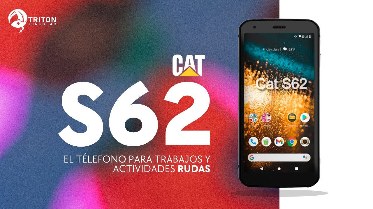 CAT S62 el celular Ultrarresistente de Uso Rudo