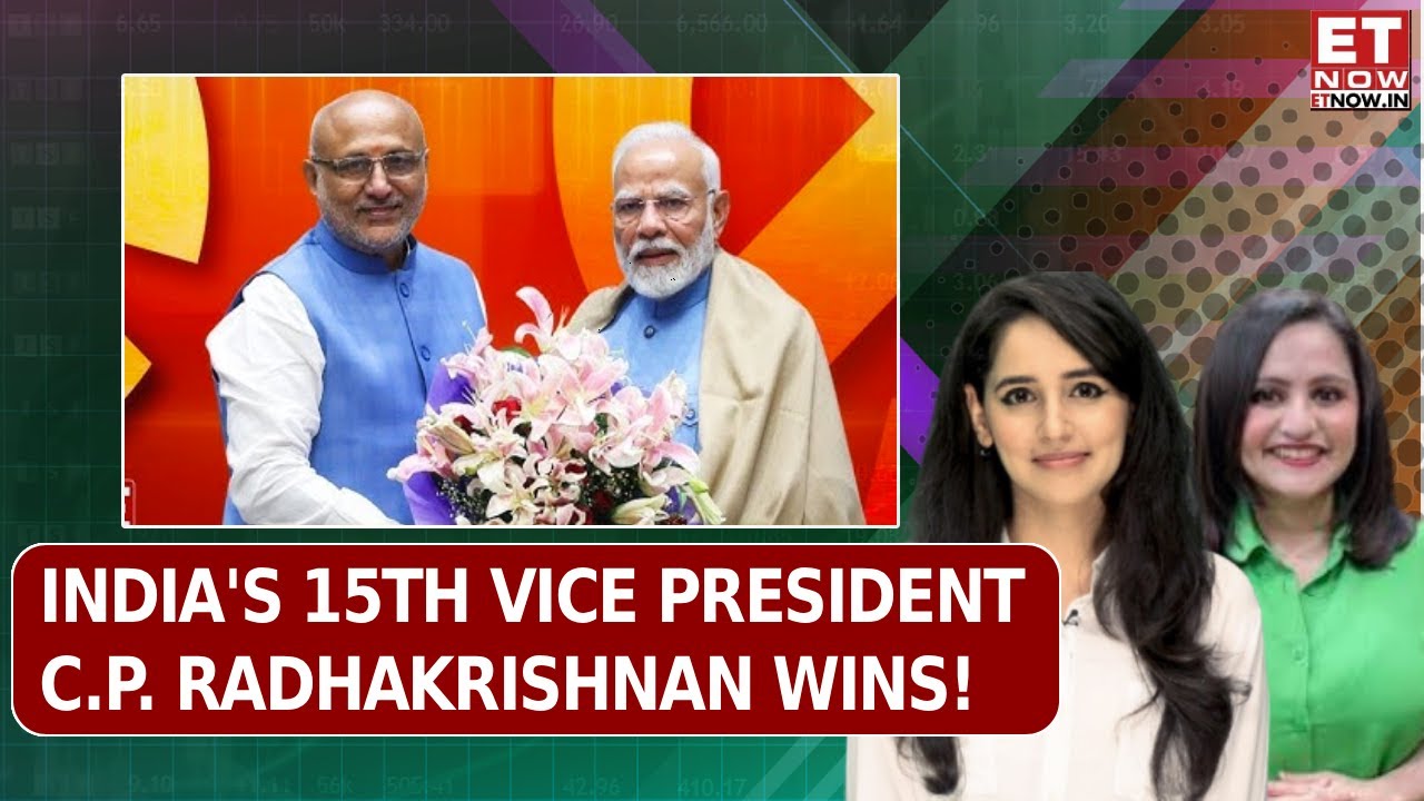 VP Polls 2025: Big Win For NDA's CP Radhakrishnan As Vice President With 452 Votes | India Tonight