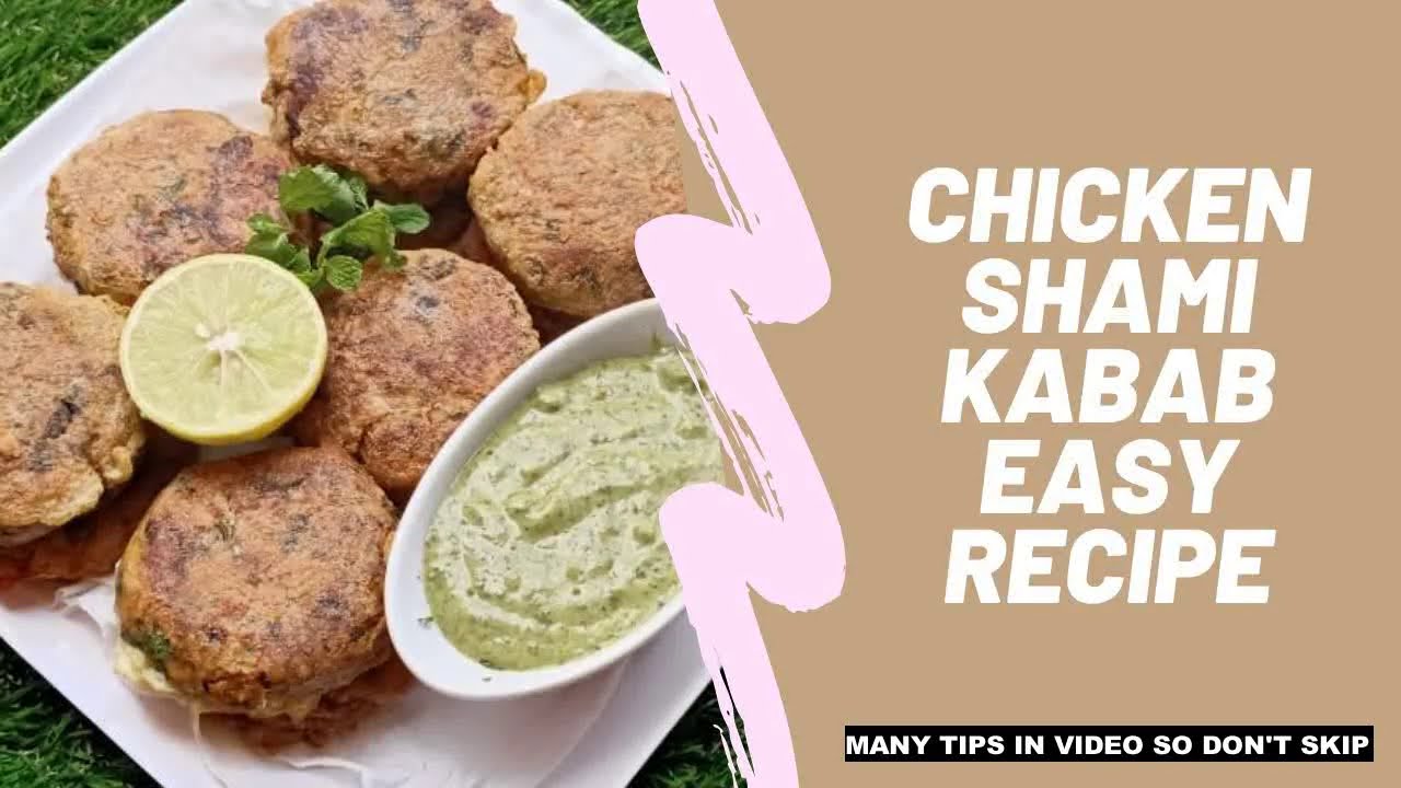 CHICKEN SHAMI KABAB | CHICKEN SHAMI KEBAB | SHAMI KABAB RECIPE | EASY RECIPE | EID KABABS |