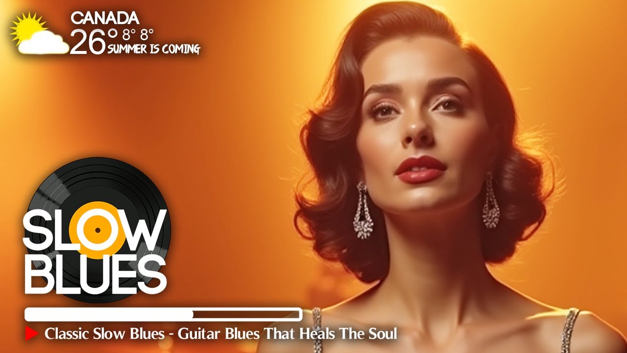 Golden Era Slow Blues 💖 Soul-Healing Guitar Blues Classics