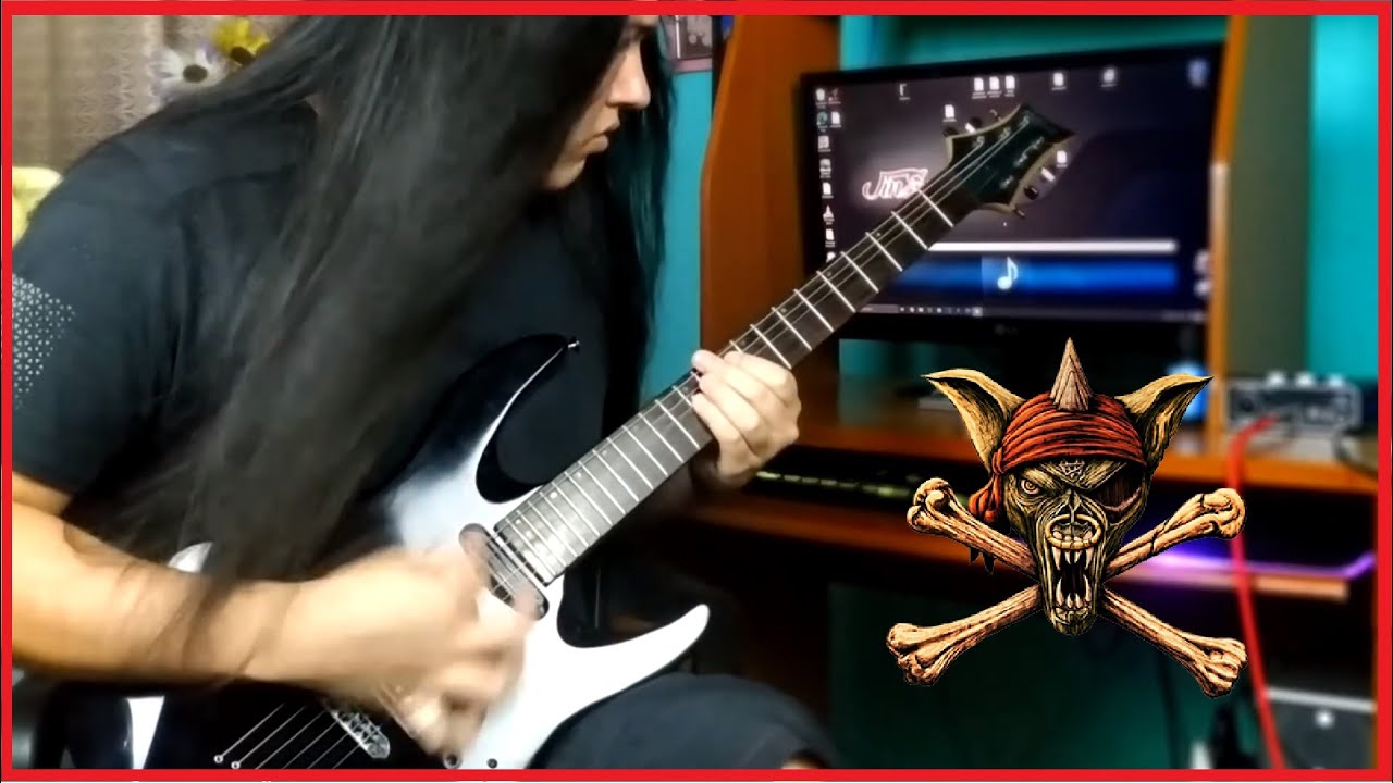 Running Wild - Lonewolf | GUITAR COVER by J1nSavage