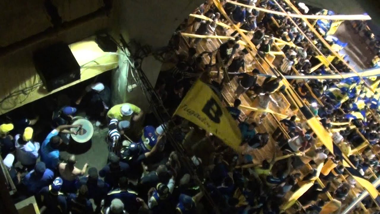 Boca Gimnasia 2014 / Entra La 12