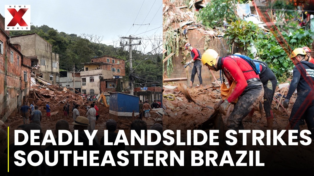 Rescue Underway After Deadly Landslide in Brazil’s Minas Gerais | NewsX World