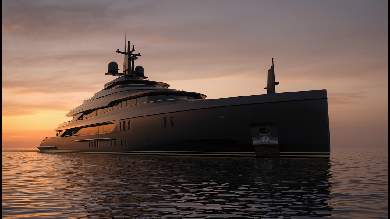 The Most Luxurious Mansion Only Billionaires Can Afford | Superyacht Design concept