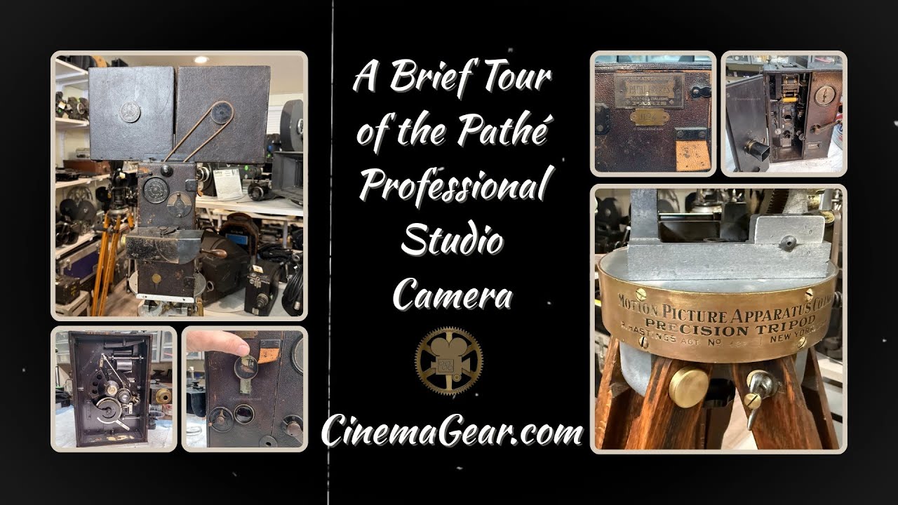 A Guided Tour of the Pathé Professional Studio Camera #cinemagear #cameras #film #pathe #35mm