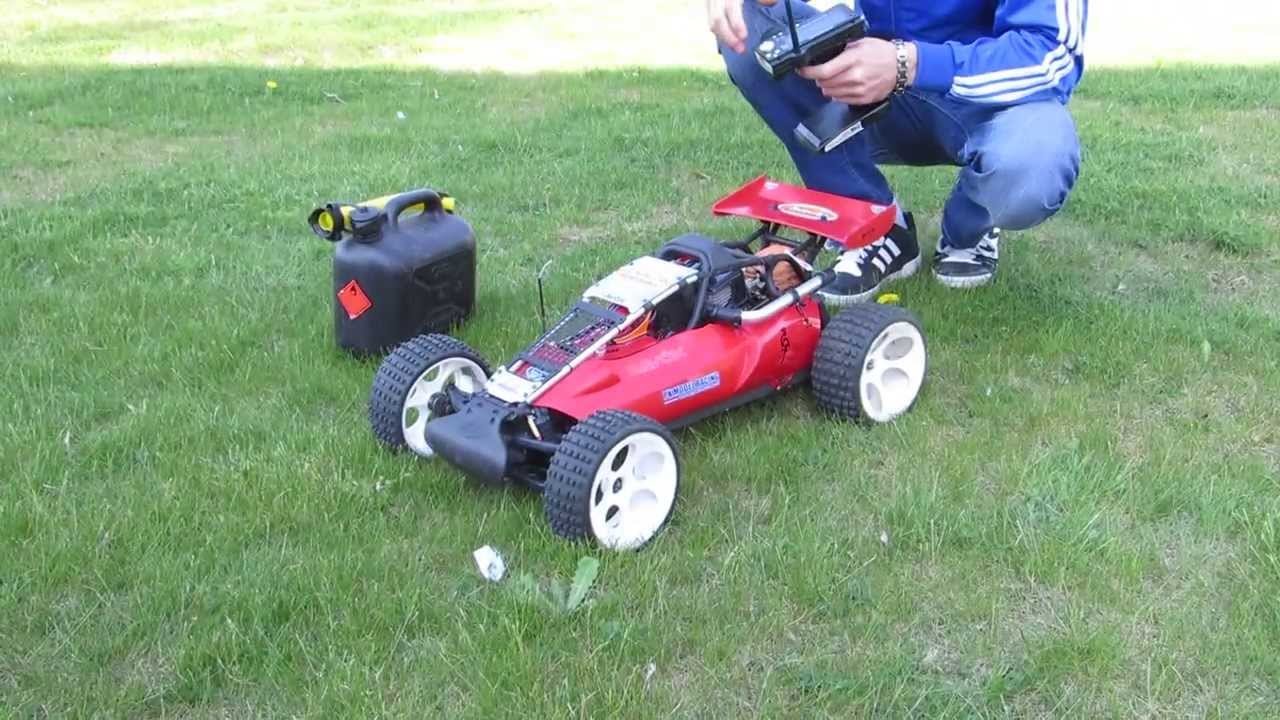 fg baja 26cc zenoah in actie.