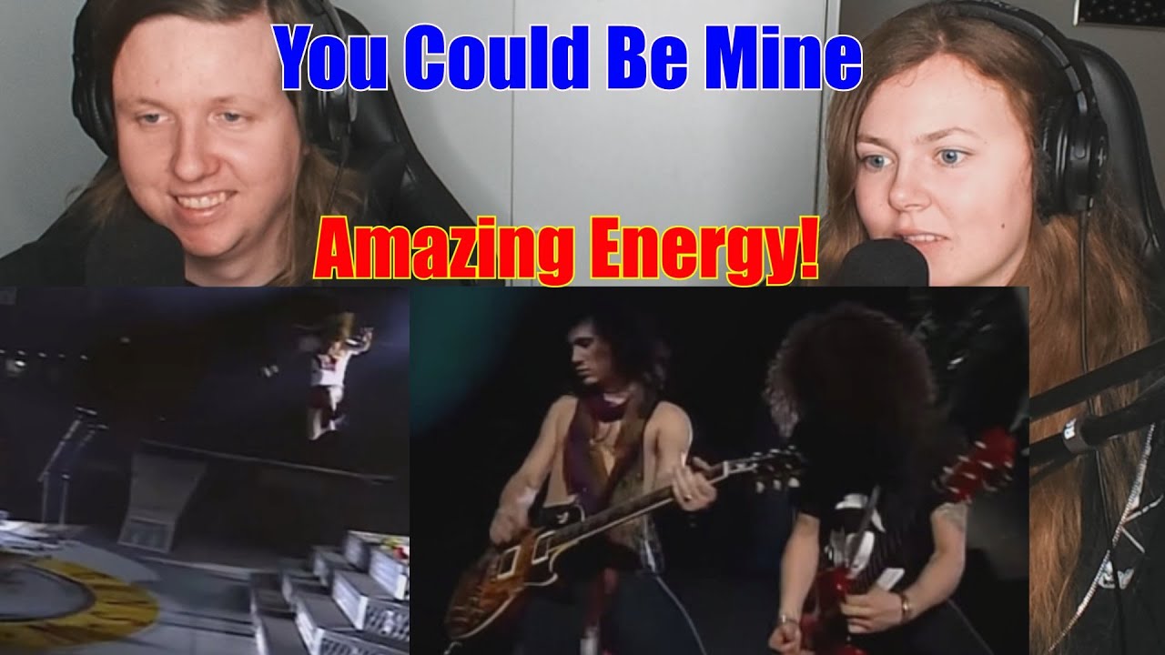 Couple First Reaction To - Guns N' Roses: You Could Be Mine [Live]