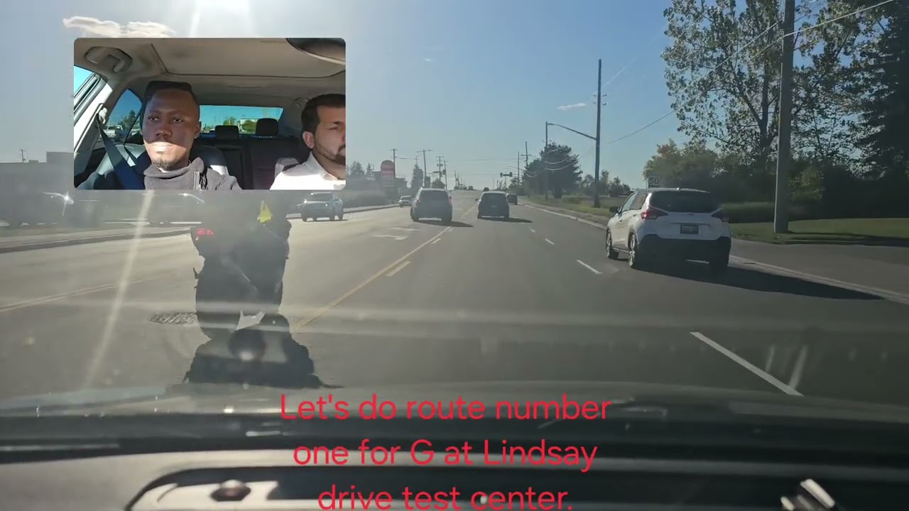 G test route number one at Lindsay drive test center.🚦 please subscribe my YouTube channel.