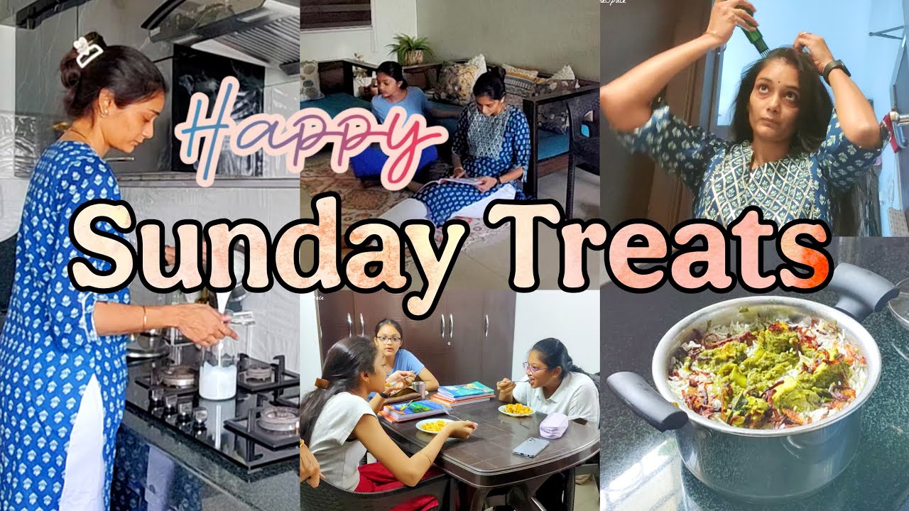 AnTeRa's Special పచ్చి మిరిచి పనీర్ Biriyani | Soulful Sunday | Hair Care | Recipe Vlog