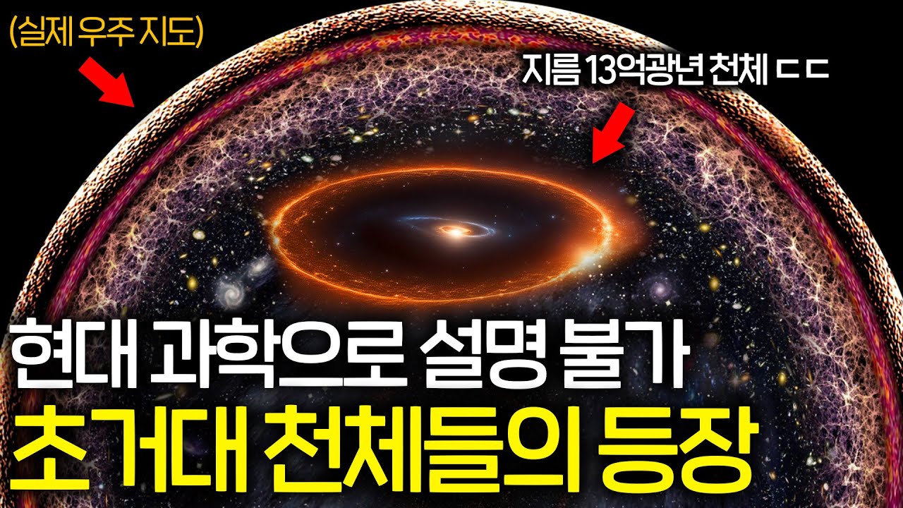최근 발견된 과학으로 설명 불가능한 초거대 우주 천체 ㄷㄷ (빅뱅 이론이 바뀔수도? ;;)