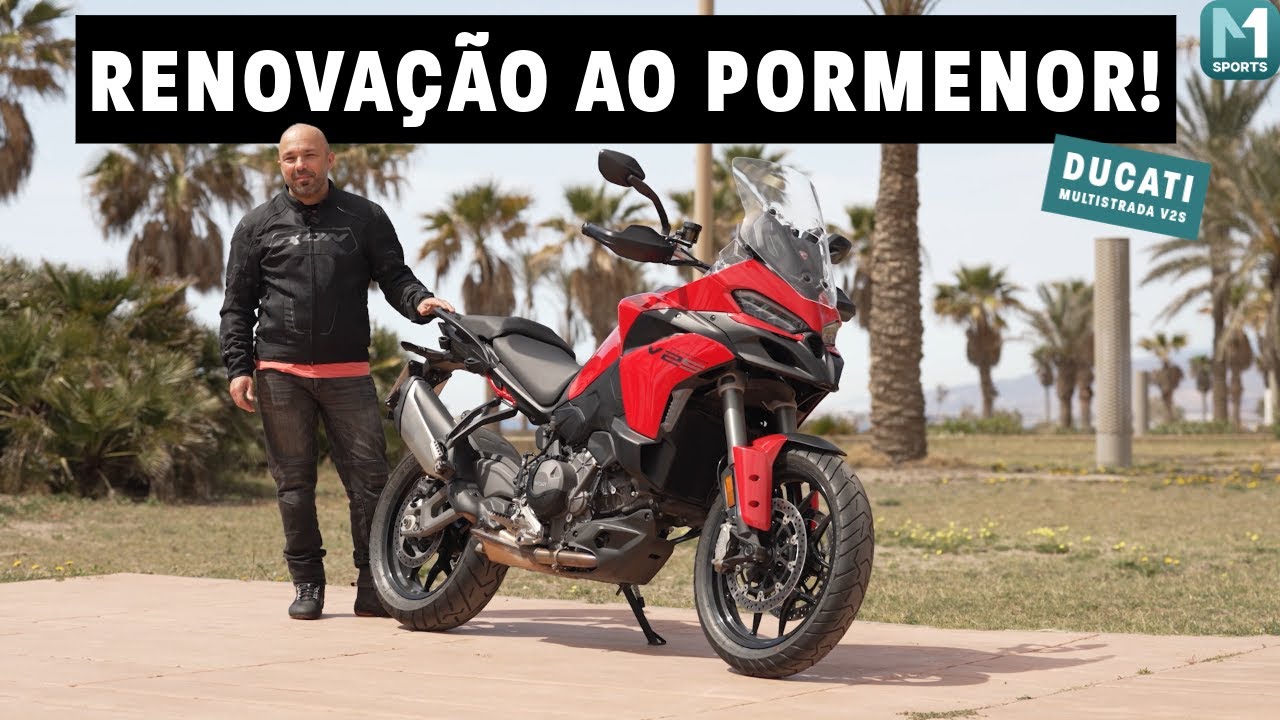 Ducati Multistada V2S  - Novo motor mas não só!