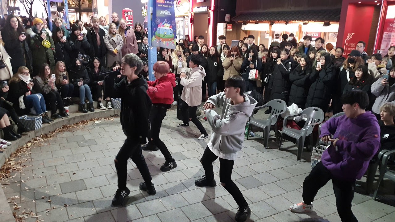 20191119. KINGDOMS CREW💖-1. EXO 'MAMA' , BAP 'ANGEL' COVER. HIGH QUALITY BUSKING.