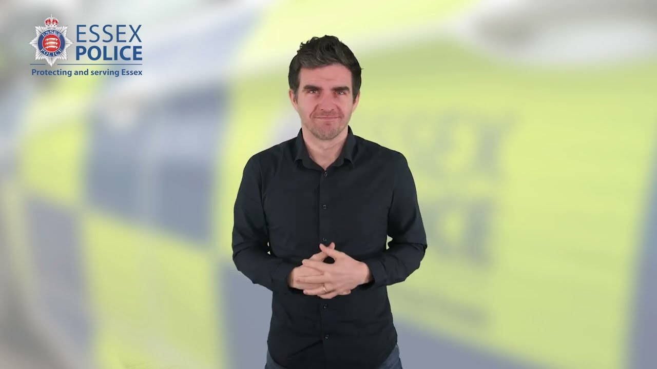 Contact Essex Police for non-emergencies using British Sign Language (BSL)