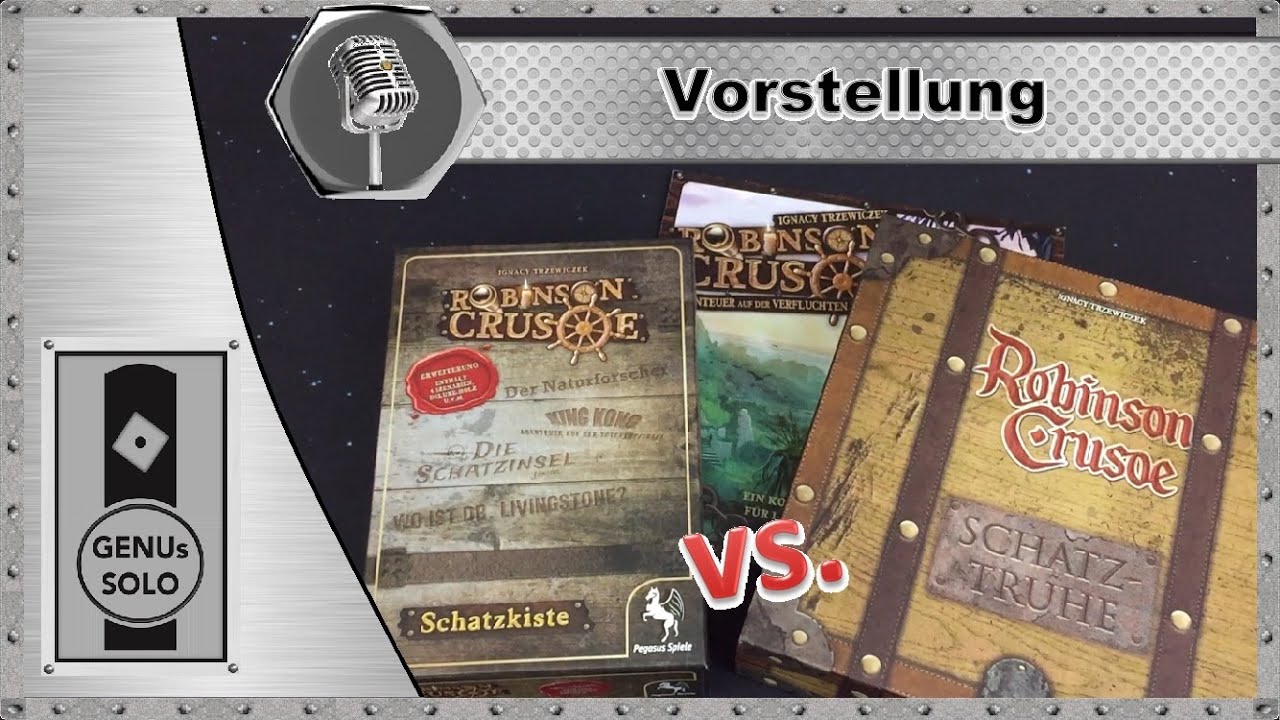 Robinson Crusoe - Schatztruhe vs. Schatzkiste - Lohnt sich die Ergänzung?
