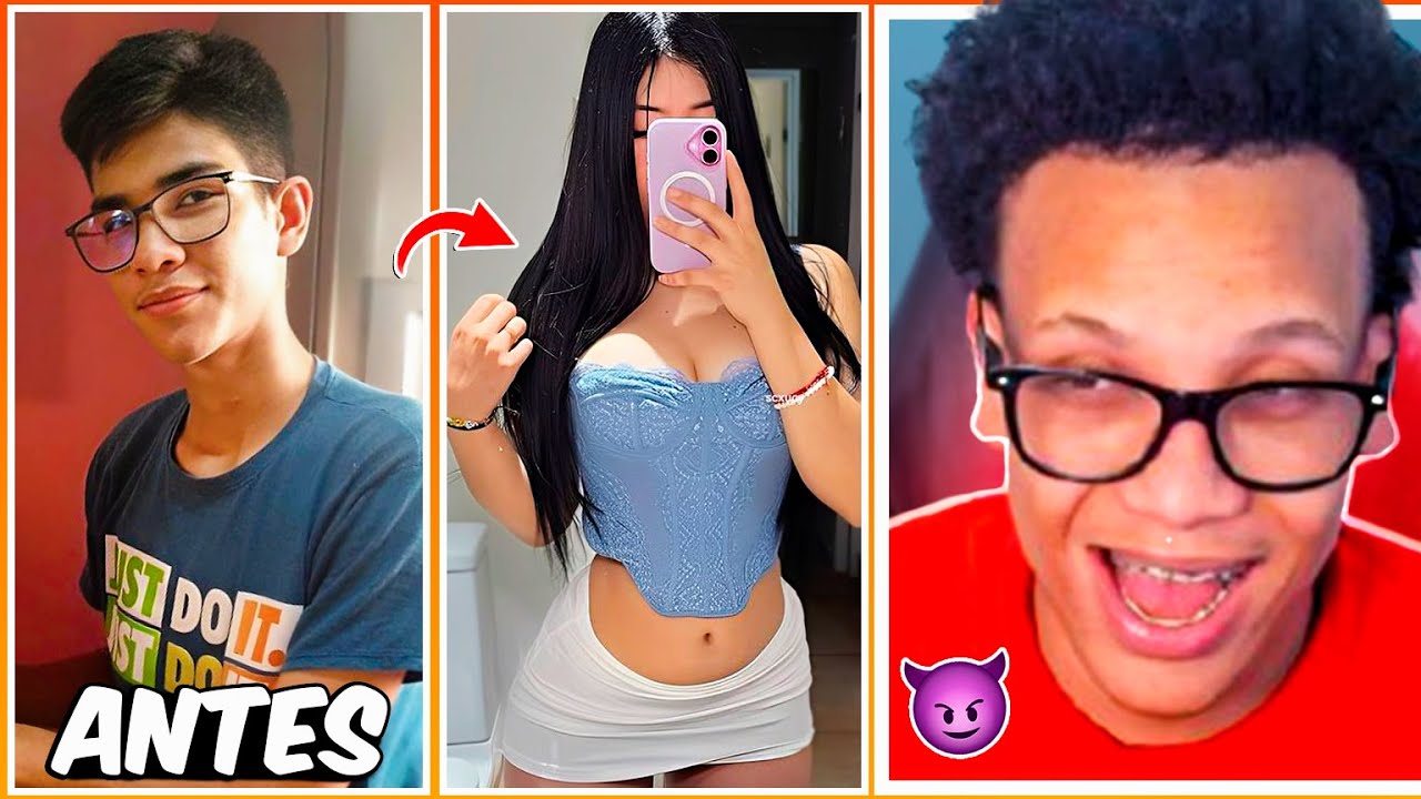 REACCIONANDO A LOS MEJORES GLOW UPS DE MIS SEGUIDORES 🥵 *demasiado 😱*
