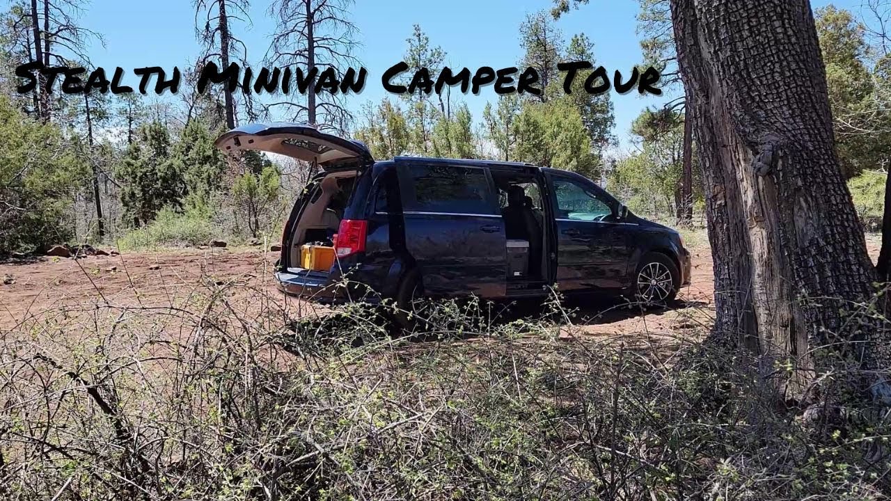 No Build Stealth Minivan Camper Tour