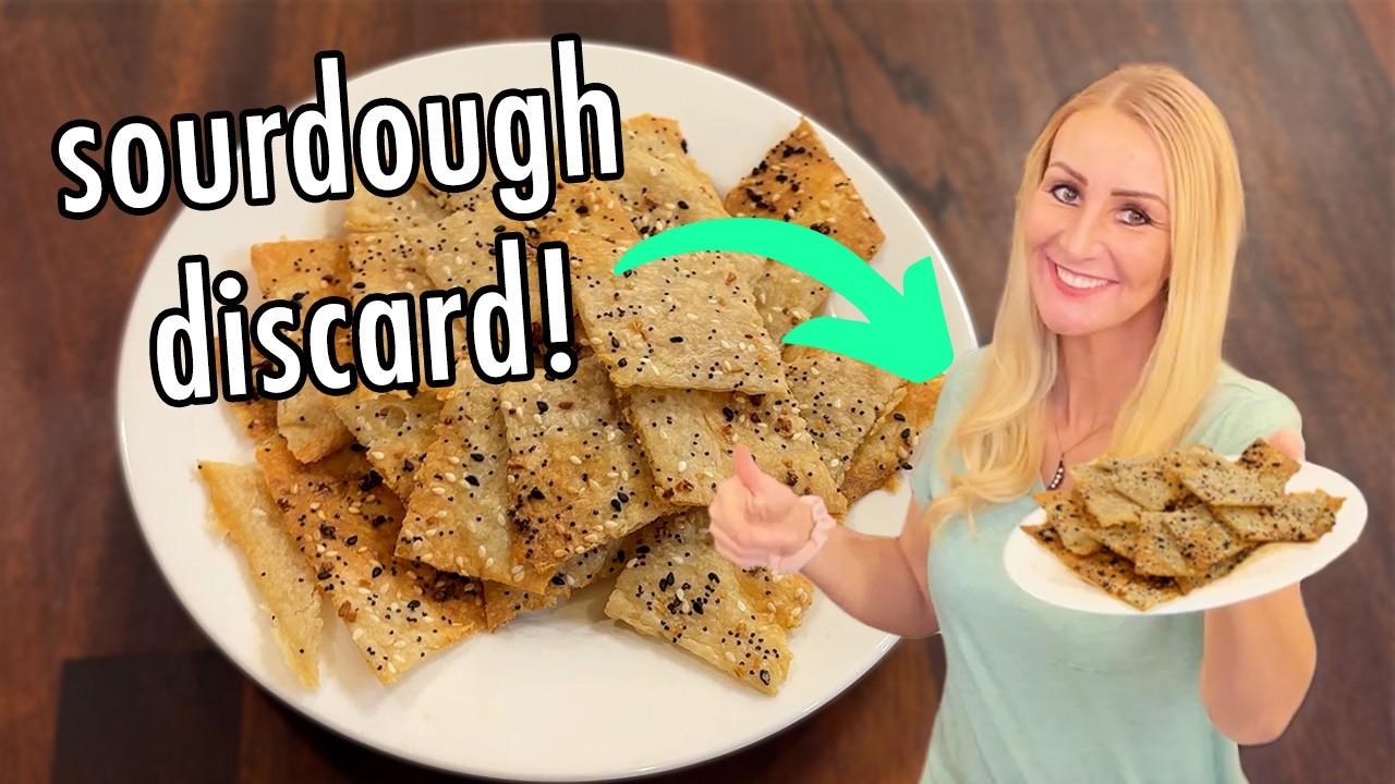 The Easiest Sourdough Discard Crackers You’ll Ever Make