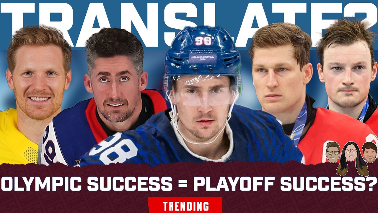 Will Avalanche Players' Olympic Success Help Them WIN the Stanley Cup?