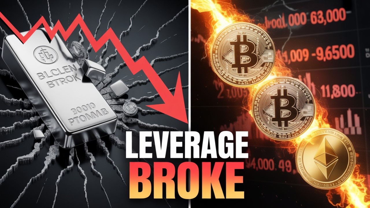 $1.7B Crypto Dump Just Crashed Silver 30% | Market Manipulation Exposed