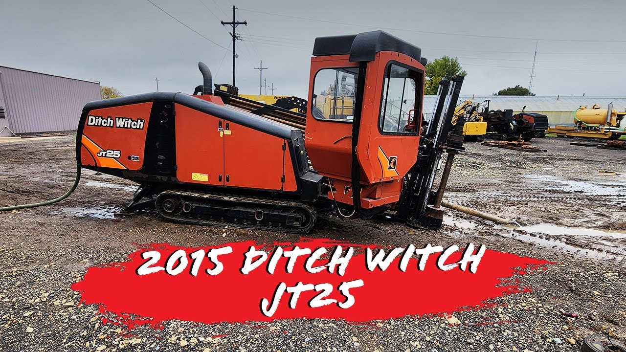 2015 Ditch Witch JT25 demo | SOURCE: HDD
