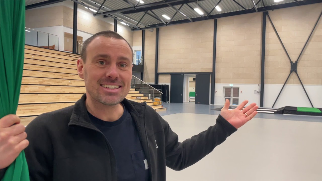 Rundvisning i Opvisningscenter // Sor&oslash; Gymnastikefterskole