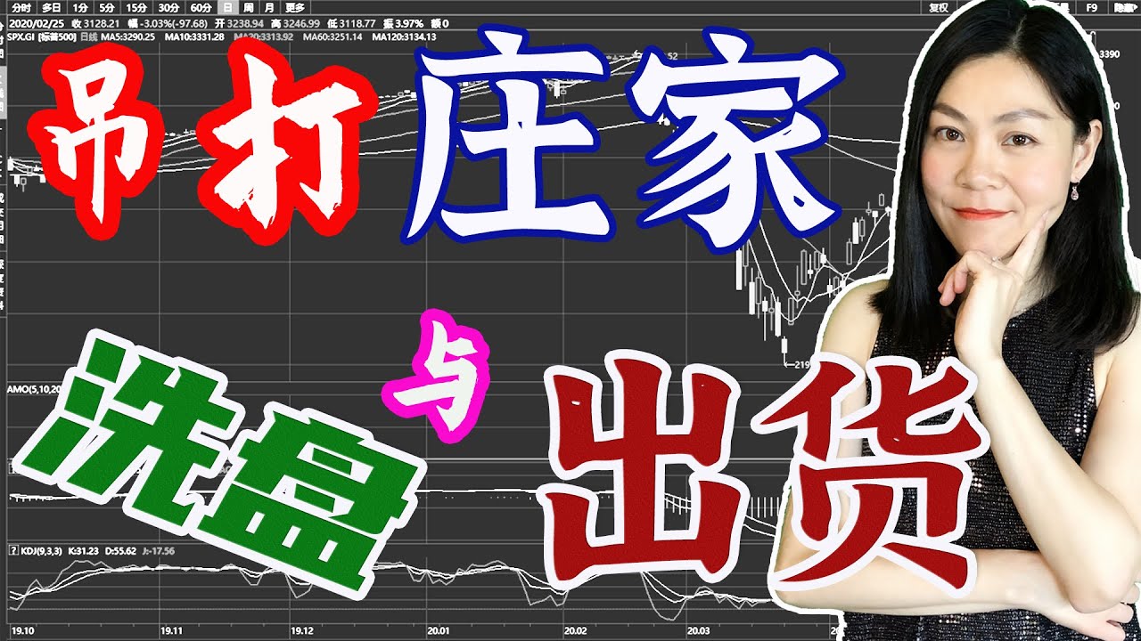 美股分析：一跌就卖？那是没搞懂出货和洗盘的区别。庄家控盘四个阶段有哪些，出货和洗盘有什么不同？