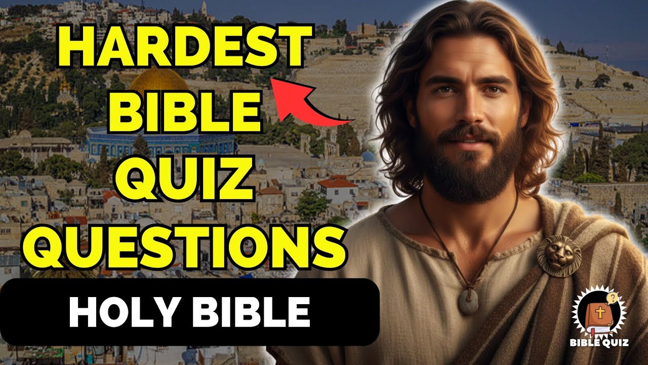 HOLY BIBLE QUIZ - 15 BIBLE QUESTIONS TO TEST YOUR BIBLE KNOWLEDGE - Bible Quiz