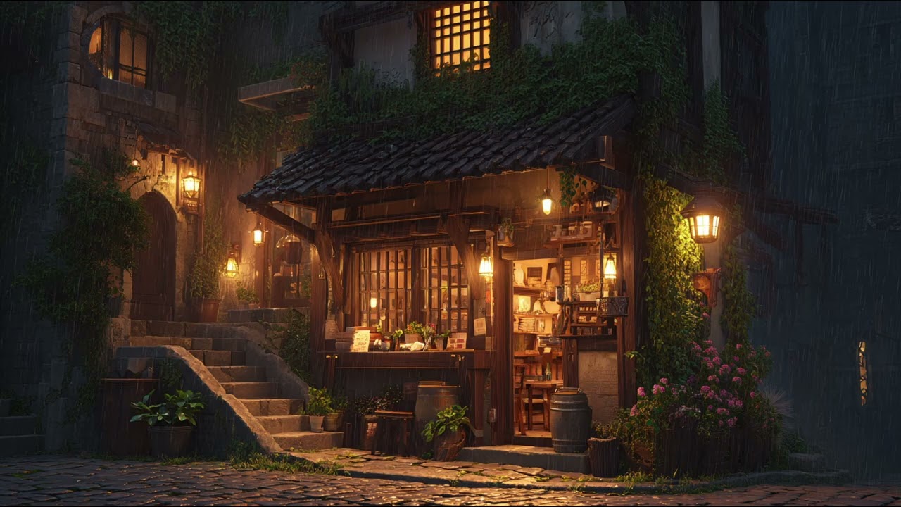 Gentle ASMR Sleep Story | The Teahouse Between Gentle Hours
