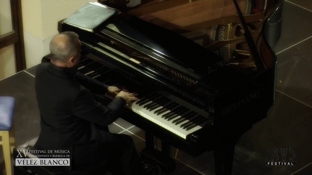 Festival V&eacute;lez Blanco 2016. Anthony Spiri. Domenico Scarlatti. mi menor y Mi Mayor K402/403