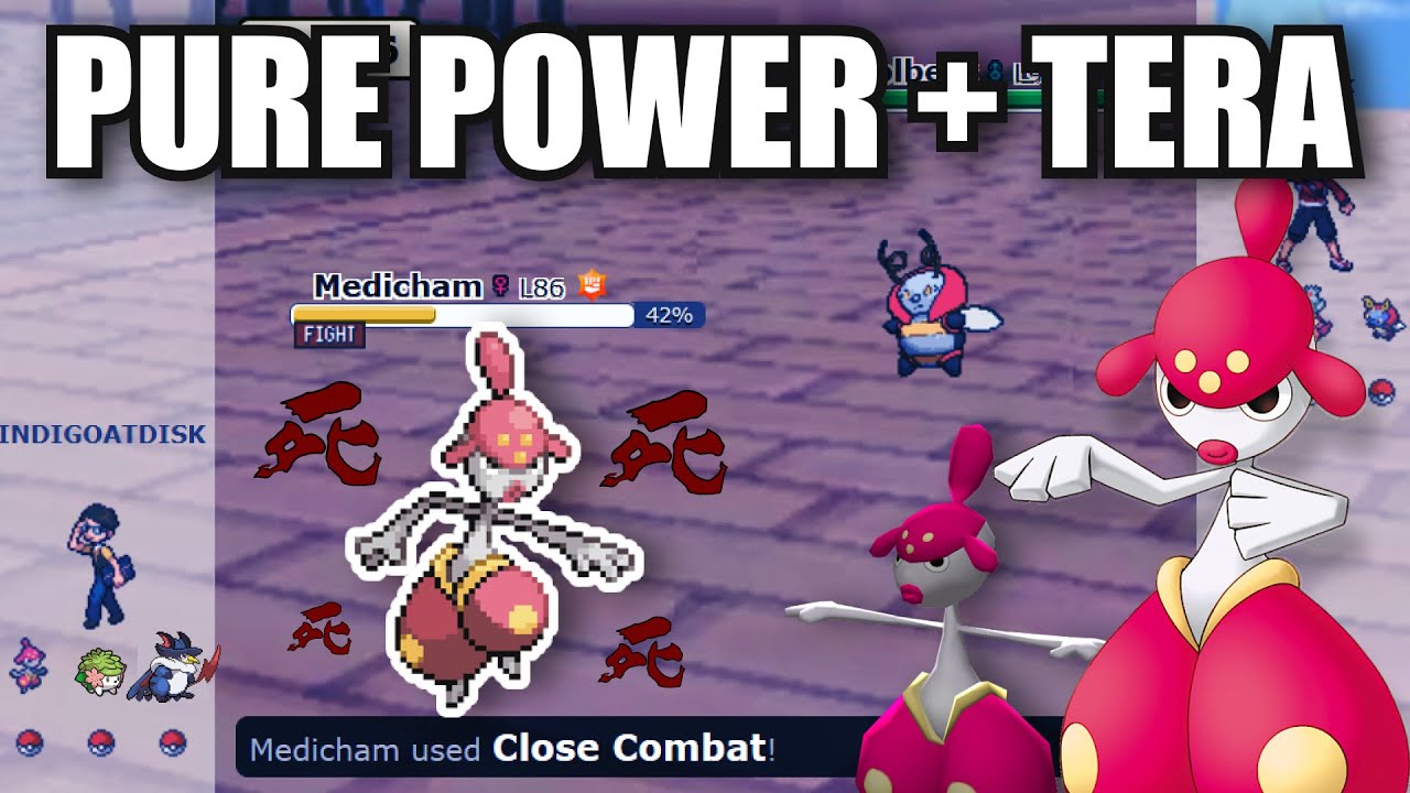 PURE POWER MEDICHAM SMASHES! | Pokémon Showdown Random Battles