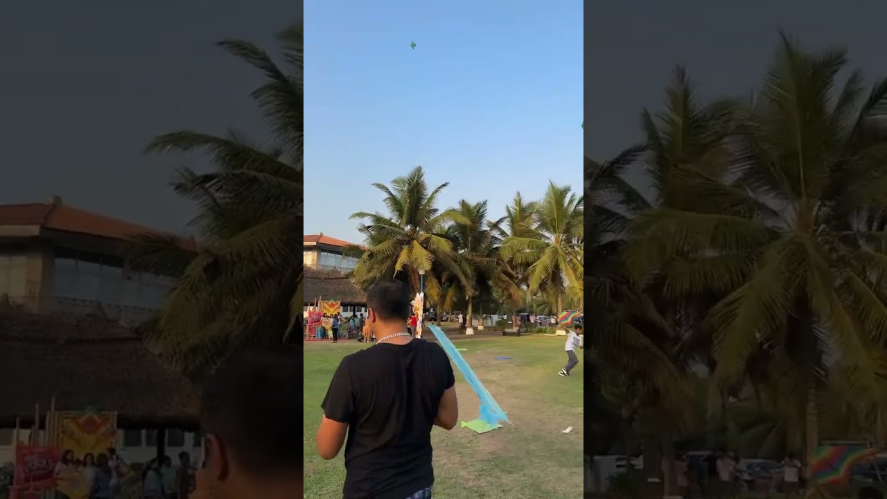 Basant festival in ghana With indians #trendingshorts #youtubeshorts