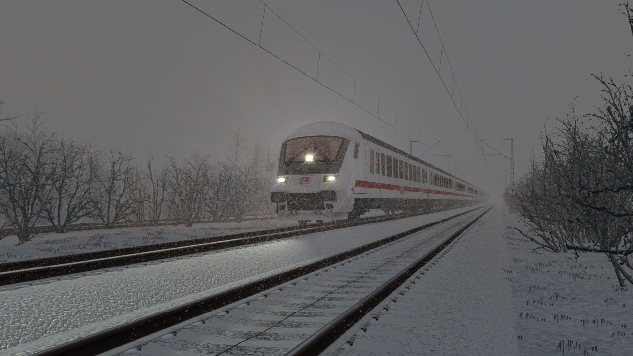 3DZUG Fahrzeit Vol. 59 'WEIHNACHTSSCHICHT' Teil 5 - Train Simulator 2024 Führerstandsmitfahrt