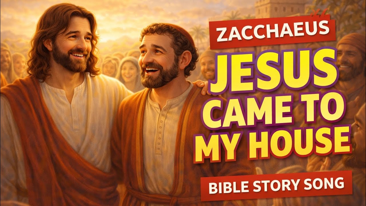 Zacchaeus | Jesus Came to My House | Luke 19:1–10 Bible Story Song