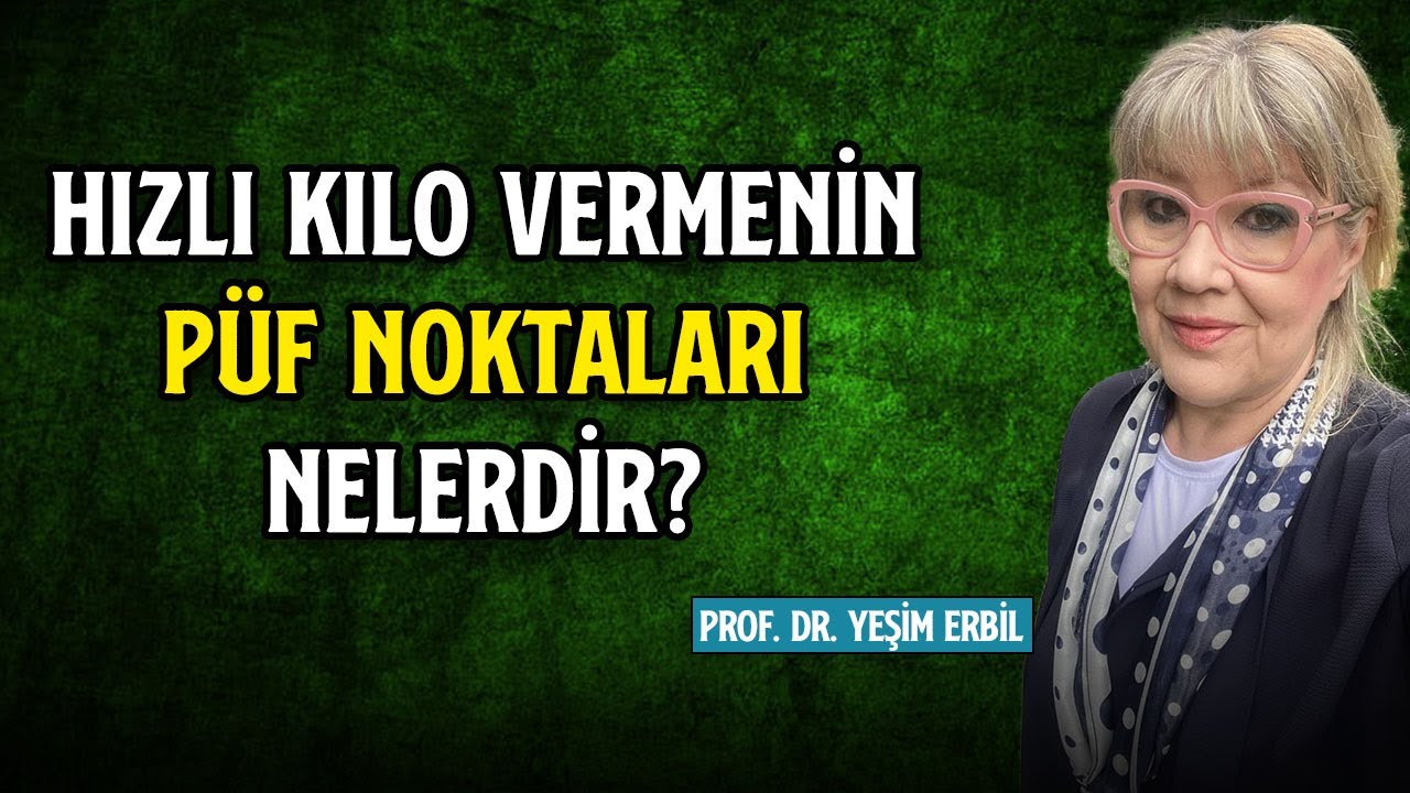 Hızlı Kilo Vermenin Püf Noktaları | 1 Ayda Kilo Nasıl Verilir?
