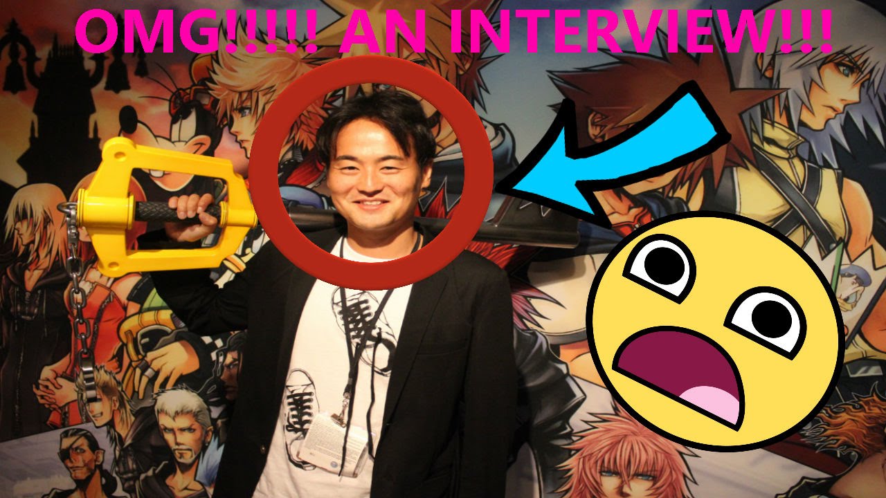 KINGDOM HEARTS INTERVIEW WITH TAI YASUE!
