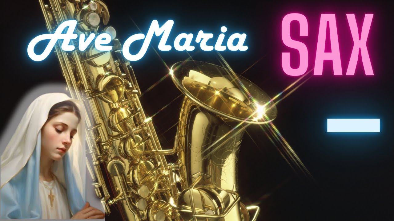 Ave Maria Gounod, Prelude in C Bach - backing track for saxophone