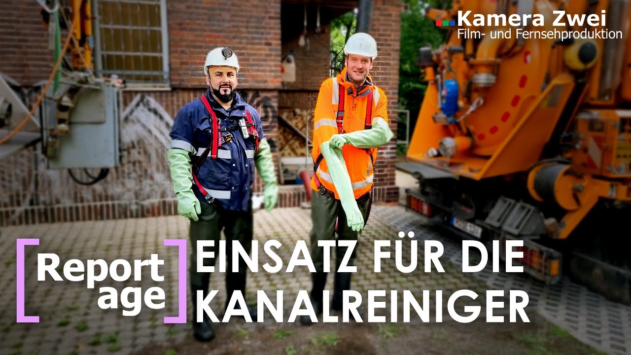 DIE KANALREINIGER DER CITY | Arbeiten im Abwasser | REPORTAGE | Kamera Zwei