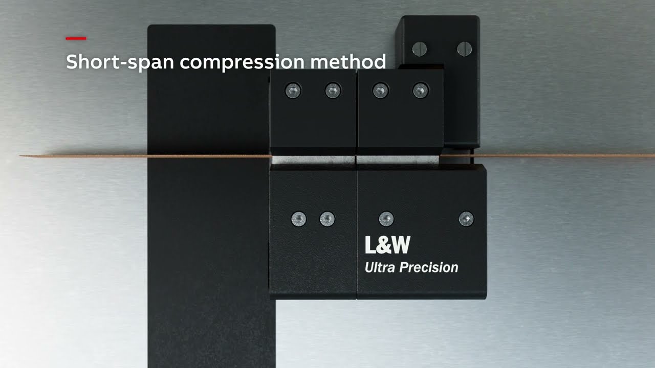 Short-Span Compression Test (SCT) method | ABB L&W Compressive Strength Tester STFI