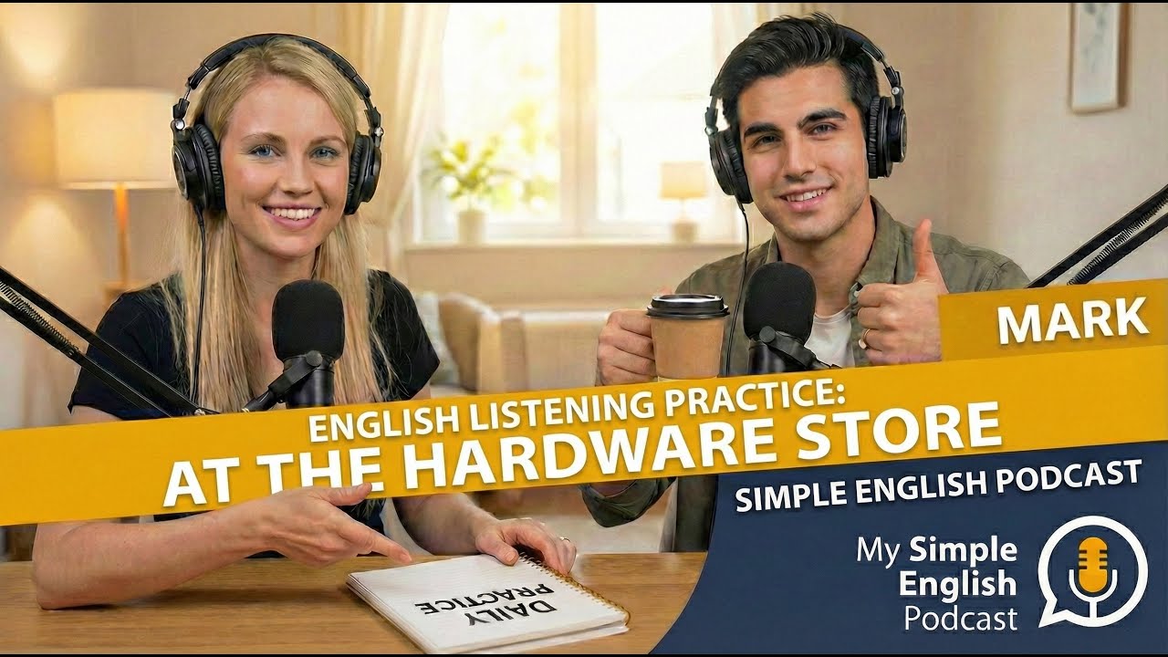 DIY English! 🔨 How to Talk About Home Repairs with Mark & Sarah