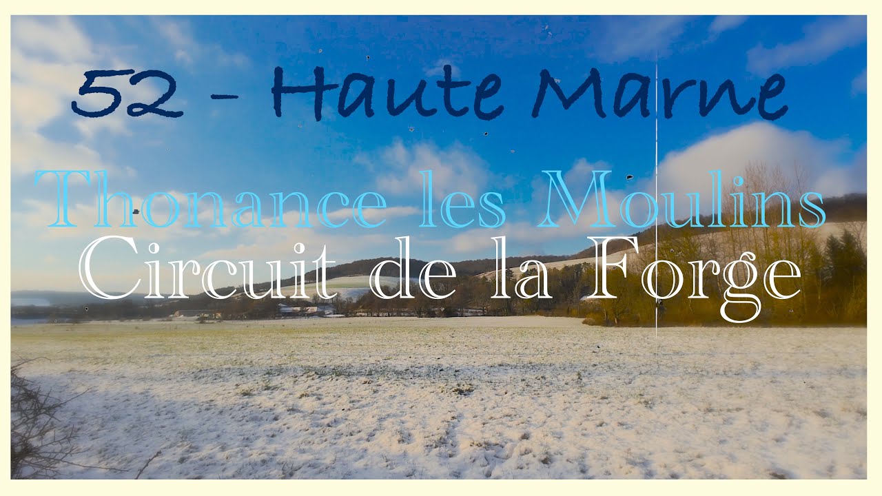 Thonance les Moulins - Promenade dans la neige