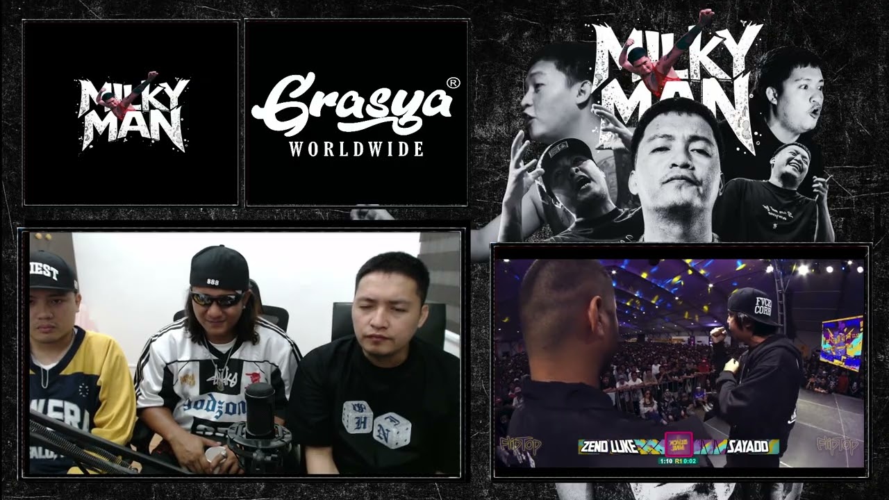 JONAS MILKY MAN x BISENTE x JAWZ : SAYADD VS ZEND LUKE ( VIDEO REACTION )