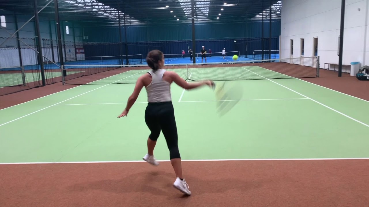 College tennis recruiting video USA Naomi