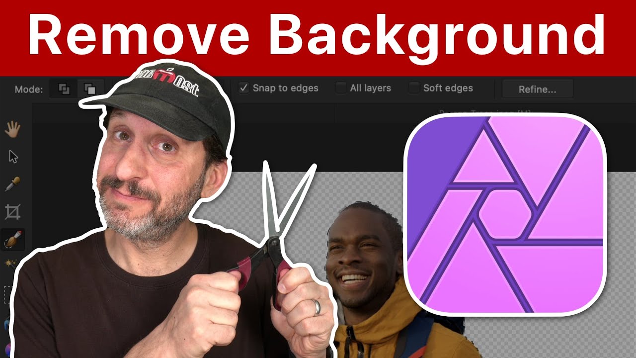 How To Remove a Photo Background With Affinity Photo