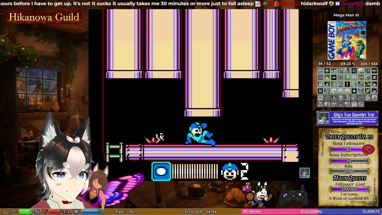 Mega Man III (GB) - Wily's True Gauntlet Trial (RetroAchievements)
