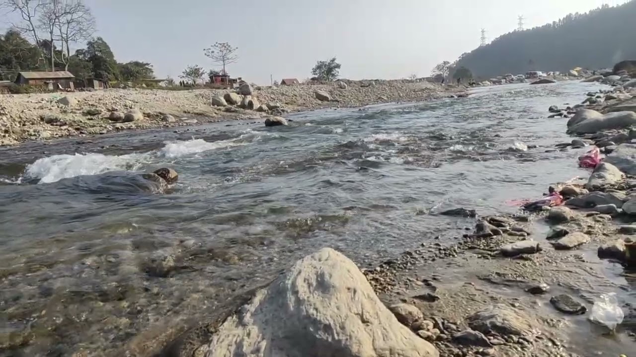 " Do not waste water, even if you are at a running stream "