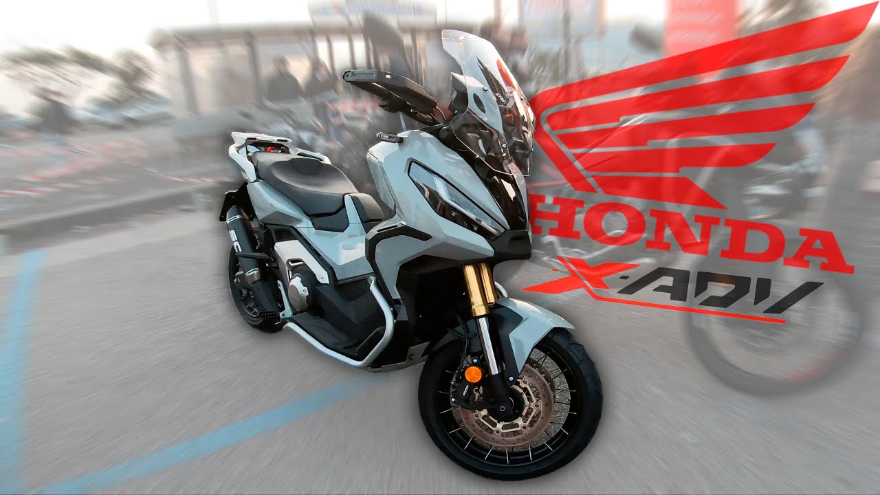 HONDA X-ADV 750 Test Ride [4K]