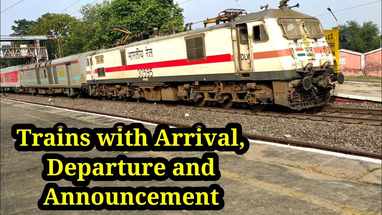 Trains with Arrival, Departure and Announcement | Train Fan Videos
